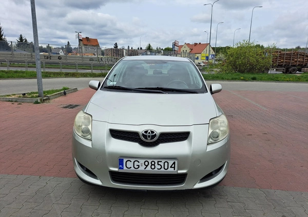 Toyota Auris cena 15500 przebieg: 200176, rok produkcji 2007 z Grudziądz małe 79